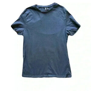 Women's ASOS Blue Short Sleeve T Shirt Size Large Cotton Casual Lightweight